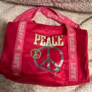 Adorable justice overnight duffle bag